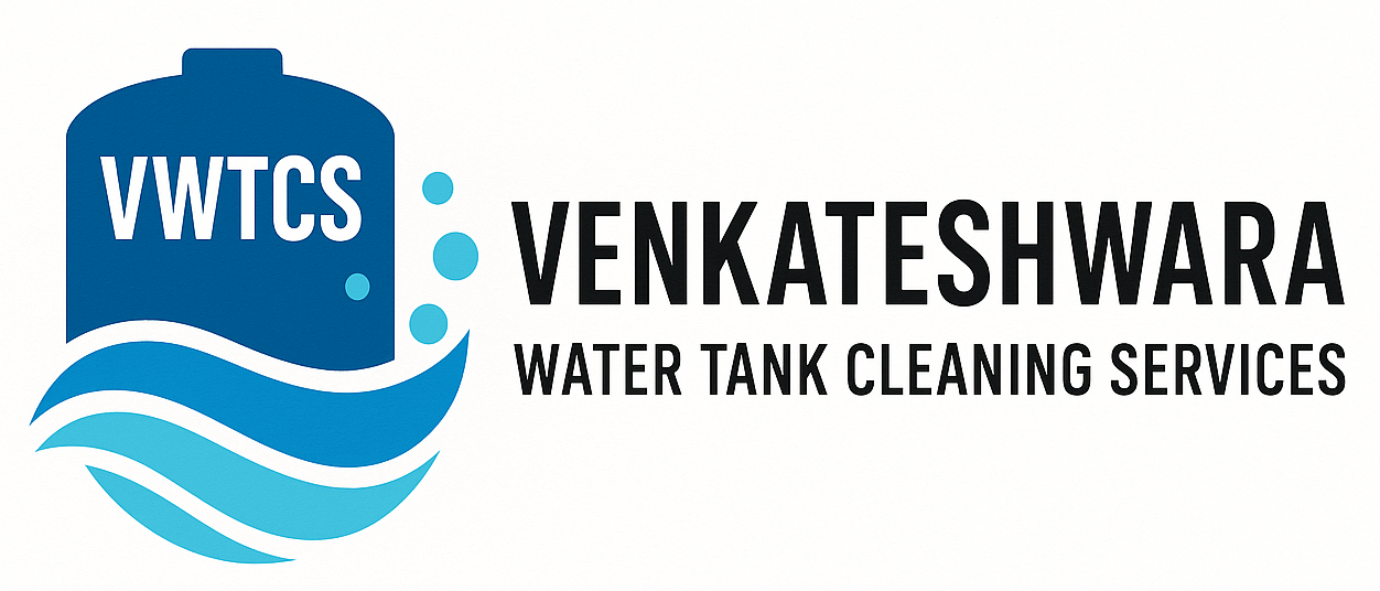 Venkateshwara Water Tank Cleaning Logo