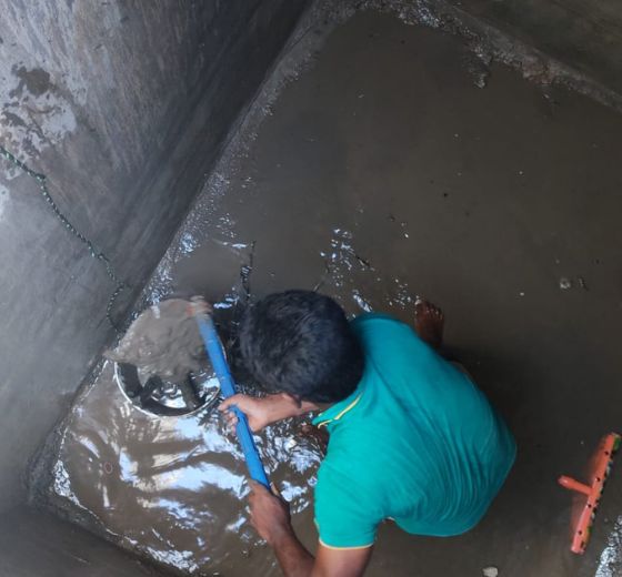 Sump Water Tank Cleaning